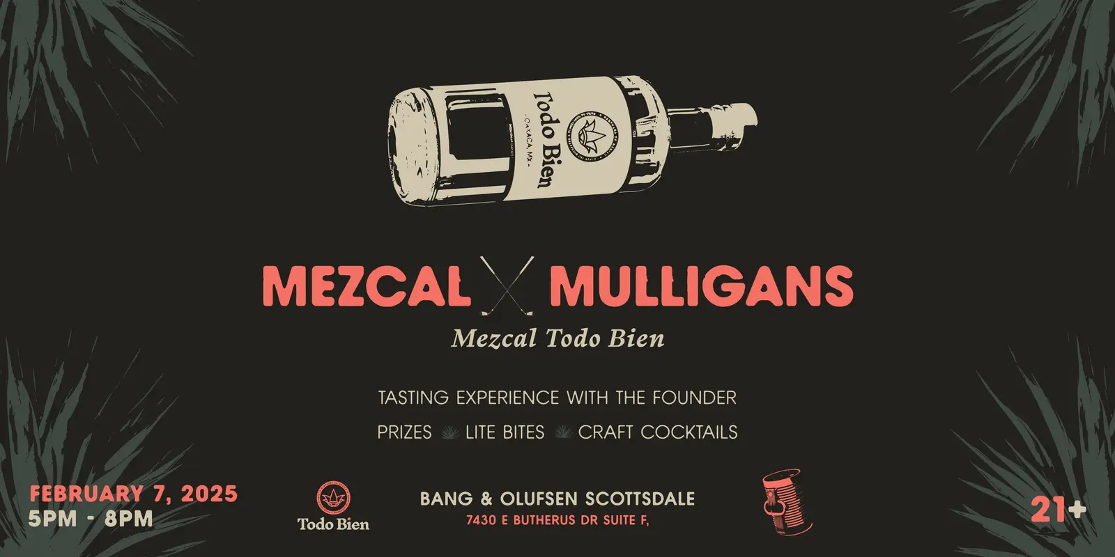 Mezcal & Mulligans × Todo Bien — event banner