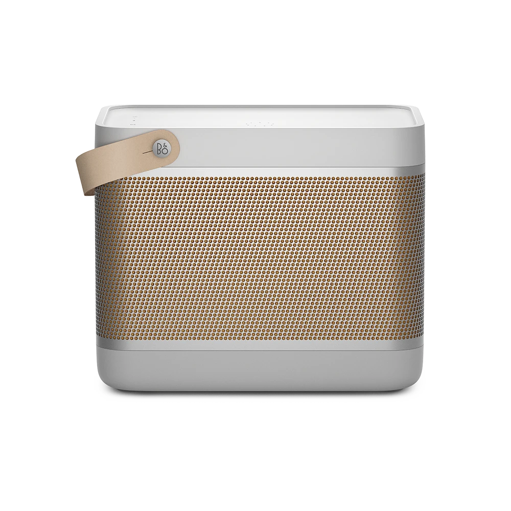 Beolit 20 Speaker in Grey Mist from the front