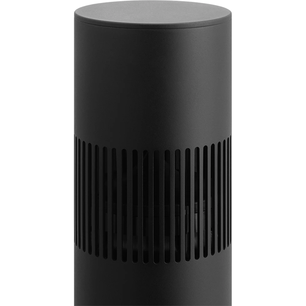 Beosound Bollard in Black and round shape
