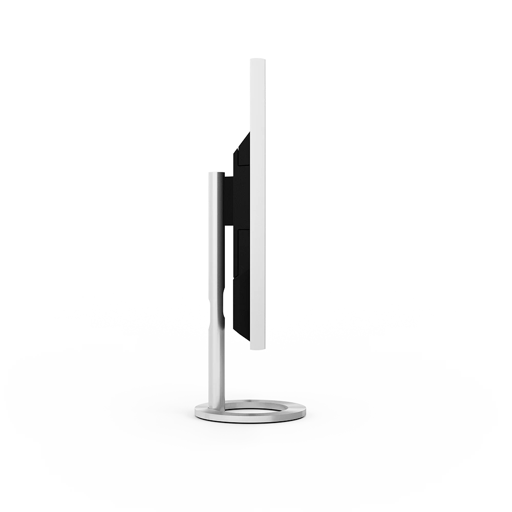 Beovision Contour Silver Oak profile view